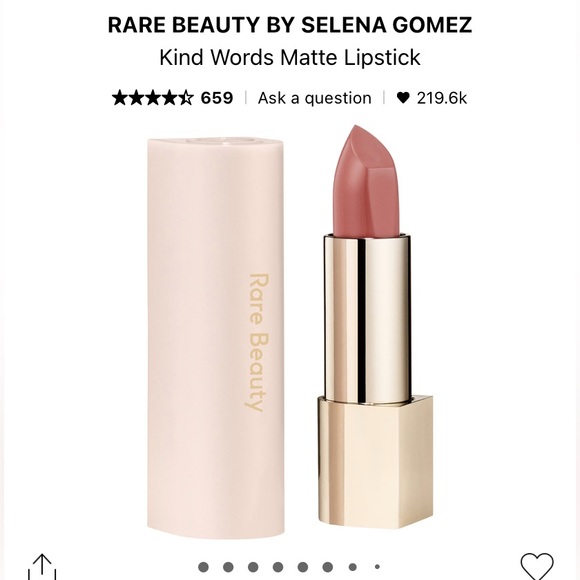 Rare Beauty by Selena Gomez Kind Words Matte Lipstick in Humble 3.5g - Picture 2 of 7